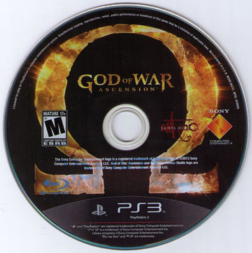 
God of War: Ascension | PlayStation 3 | physical media | Data by MobyGames.com