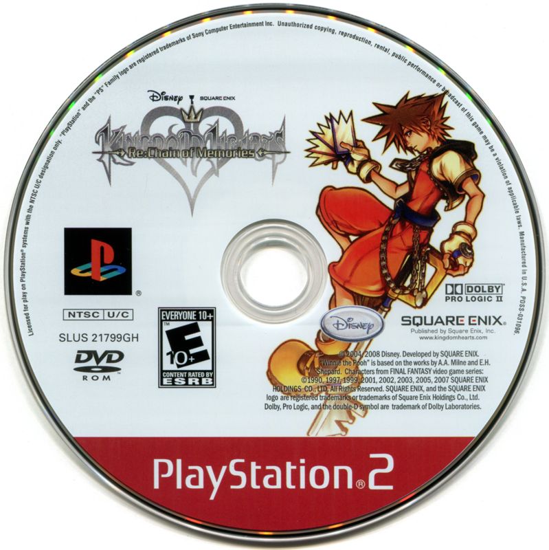 Kingdom Hearts: Re:Chain of Memories | PlayStation 2 | physical media | region=North America | source-country=United States | zypher-v2 | moby-f7111465cdc2 | Data by MobyGames.com
