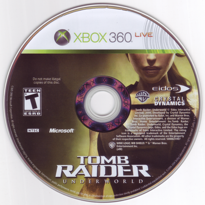 
Tomb Raider: Underworld | Xbox 360 | physical media | Data by MobyGames.com