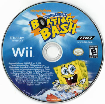 
SpongeBob's Boating Bash | Wii | physical media | Data by MobyGames.com