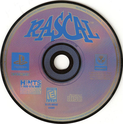 
Rascal | PlayStation | physical media | Region: North America | source-country=United States | Data by MobyGames.com