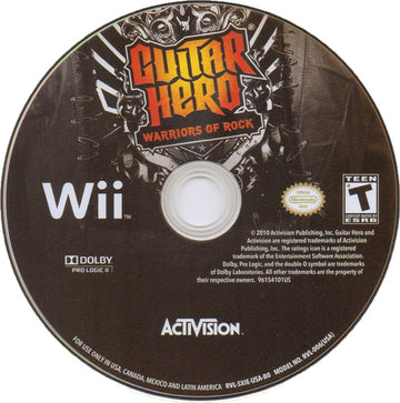 Guitar Hero: Warriors of Rock | Wii | physical media | region=North America | source-country=Canada,Mexico,United States | zypher-v2 | moby-01fd56dfe670 | Data by MobyGames.com