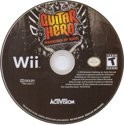 Guitar Hero: Warriors of Rock | Wii | physical media | region=North America | source-country=Canada,Mexico,United States | zypher-v2 | moby-01fd56dfe670 | Data by MobyGames.com