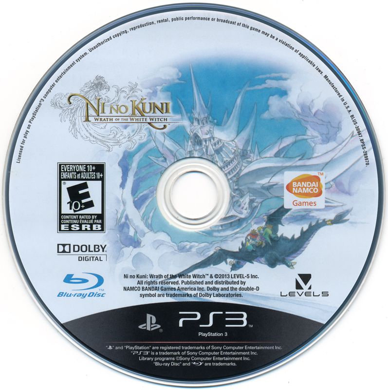 Ni no Kuni: Wrath of the White Witch | PlayStation 3 | physical media | region=North America | source-country=Canada,United States | zypher-v2 | moby-c27dc3f5a16c | Data by MobyGames.com