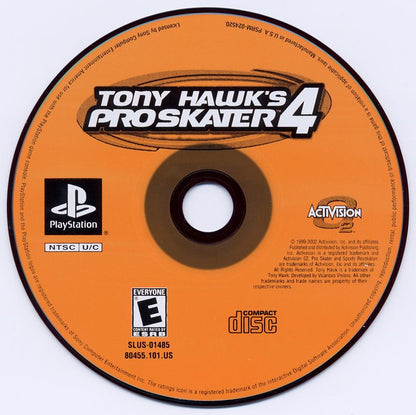 
Tony Hawk's Pro Skater 4 | PlayStation | physical media | Data by MobyGames.com