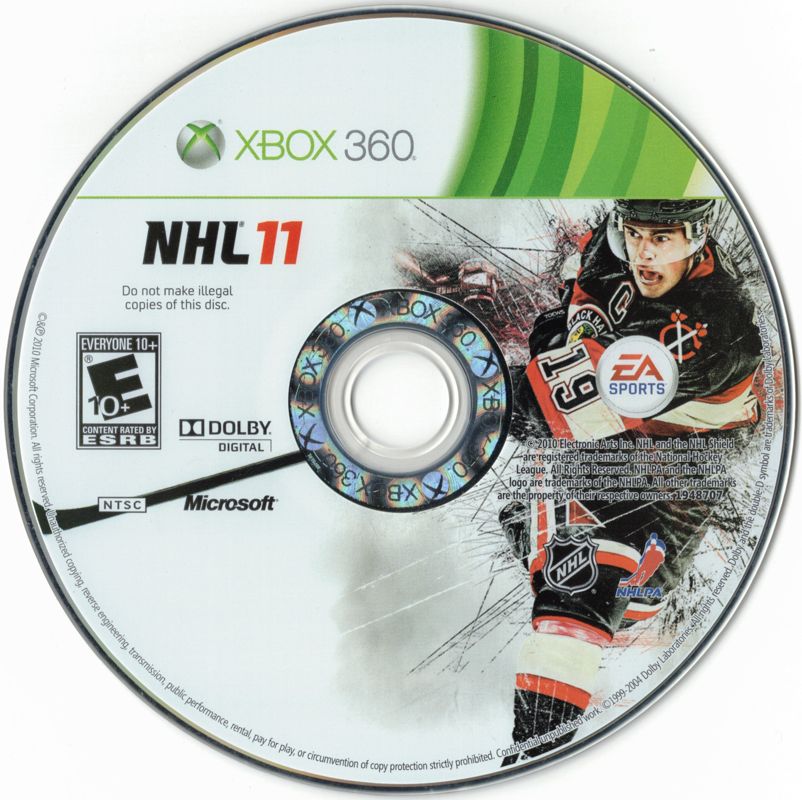 NHL 11 | Xbox 360 | physical media | region=North America | source-country=United States | zypher-v2 | moby-69e3859d055f | Data by MobyGames.com