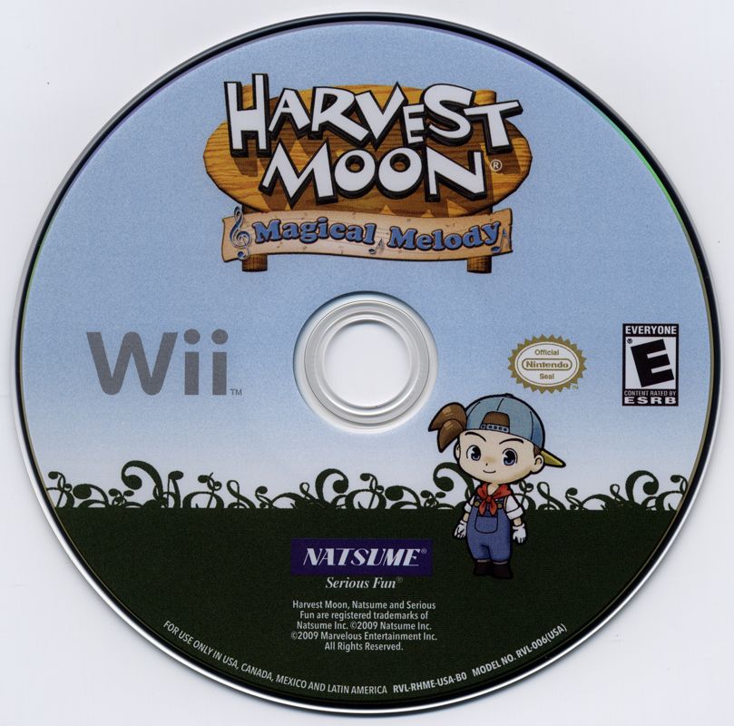 
Harvest Moon: Magical Melody | Wii | physical media | Region: North America | source-country=United States | Data by MobyGames.com