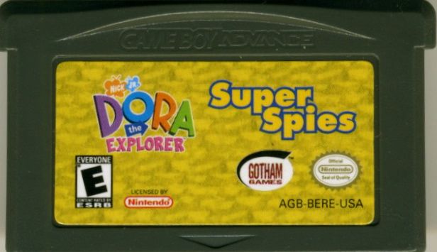 
Dora the Explorer: Super Spies | Game Boy Advance | game cartridge | Data by MobyGames.com
