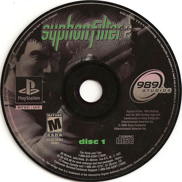 
Syphon Filter 2 | PlayStation | physical media | Region: North America | source-country=United States | Data by MobyGames.com