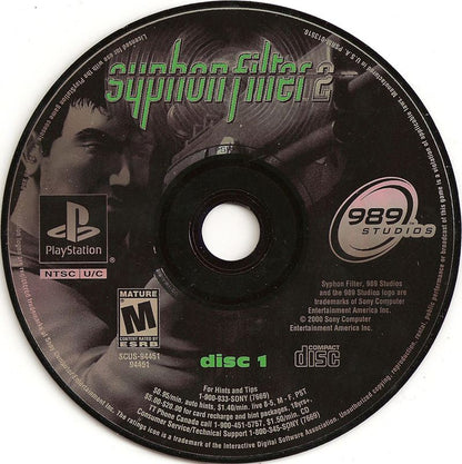 
Syphon Filter 2 | PlayStation | physical media | Region: North America | source-country=United States | Data by MobyGames.com