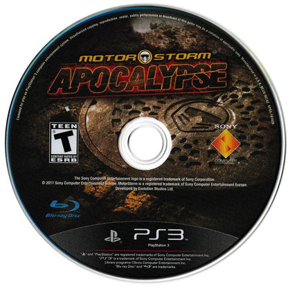 
MotorStorm: Apocalypse | PlayStation 3 | physical media | Data by MobyGames.com