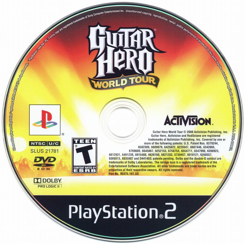Guitar Hero: World Tour | PlayStation 2 | physical media | region=North America | source-country=United States | zypher-v2 | moby-ce1f710a0d19 | Data by MobyGames.com