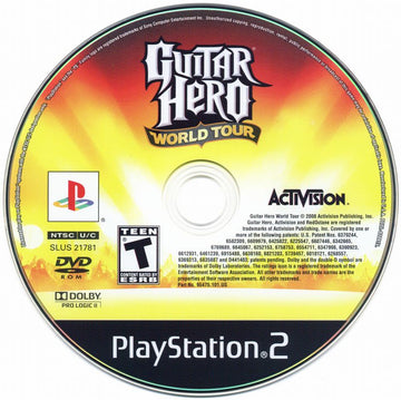 Guitar Hero: World Tour | PlayStation 2 | physical media | region=North America | source-country=United States | zypher-v2 | moby-ce1f710a0d19 | Data by MobyGames.com