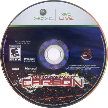 
Need for Speed: Carbon | Xbox 360 | physical media | Data by MobyGames.com