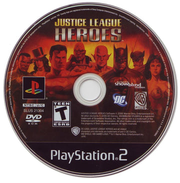 
Justice League Heroes | PlayStation 2 | physical media | Data by MobyGames.com