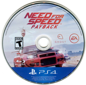 
Need for Speed: Payback | PlayStation 4 | physical media | Data by MobyGames.com
