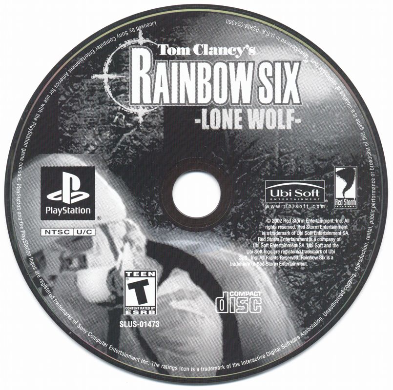 Tom Clancy's Rainbow Six: Lone Wolf | PlayStation | physical media | region=North America | source-country=United States | zypher-v2 | moby-404e81d96f52 | Data by MobyGames.com