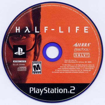 Half-Life | PlayStation 2 | physical media | region=North America | source-country=United States | zypher-v2 | moby-10b51e2af9f3 | Data by MobyGames.com