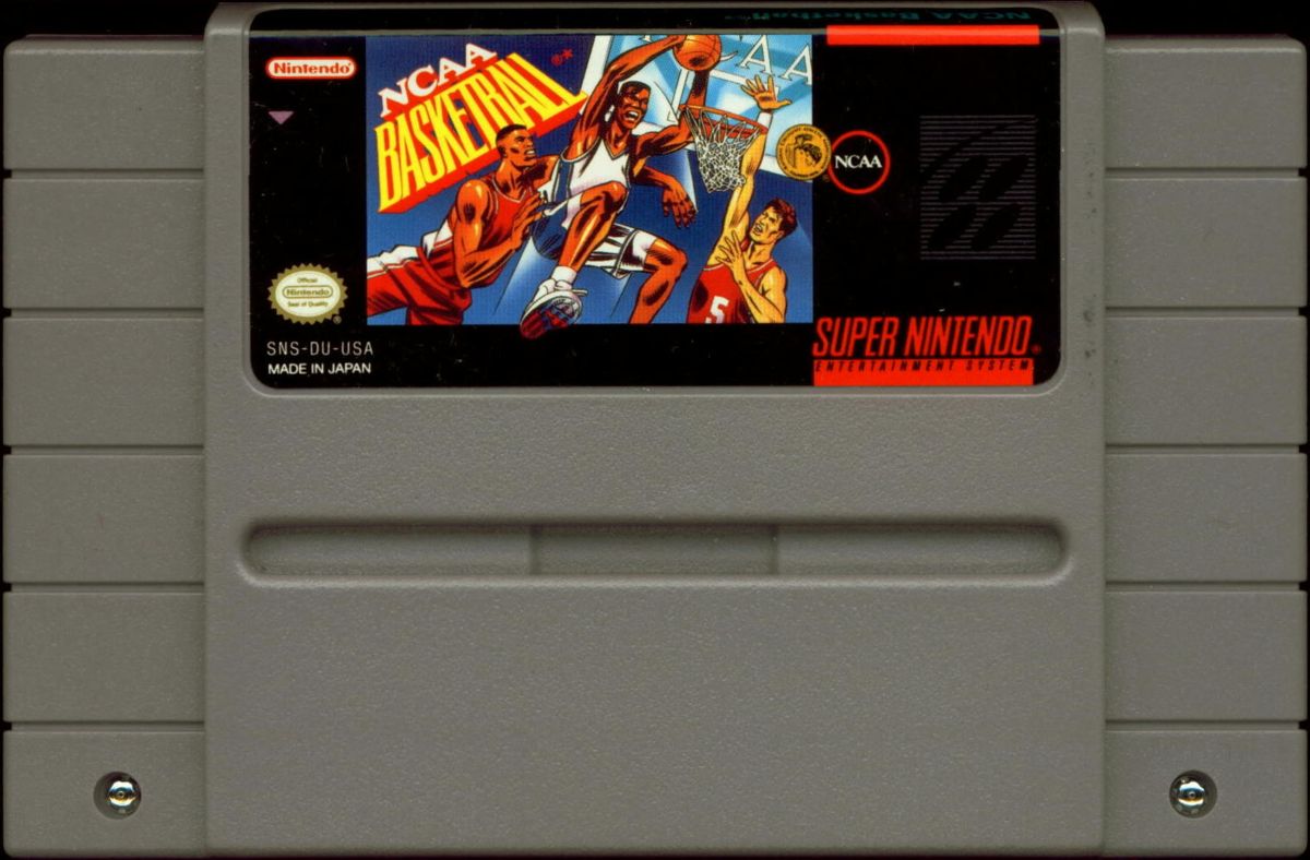 NCAA Basketball | SNES | physical media | region=North America | source-country=Canada,Mexico,United States | zypher-v2 | moby-fd4919bcfd4e | Data by MobyGames.com