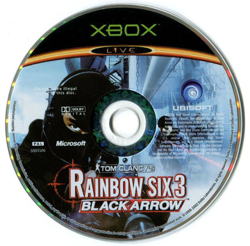 Tom Clancy's Rainbow Six 3: Black Arrow | Xbox | physical media | region=North America | source-country=United States | zypher-v2 | moby-b9324ffe447e | Data by MobyGames.com
