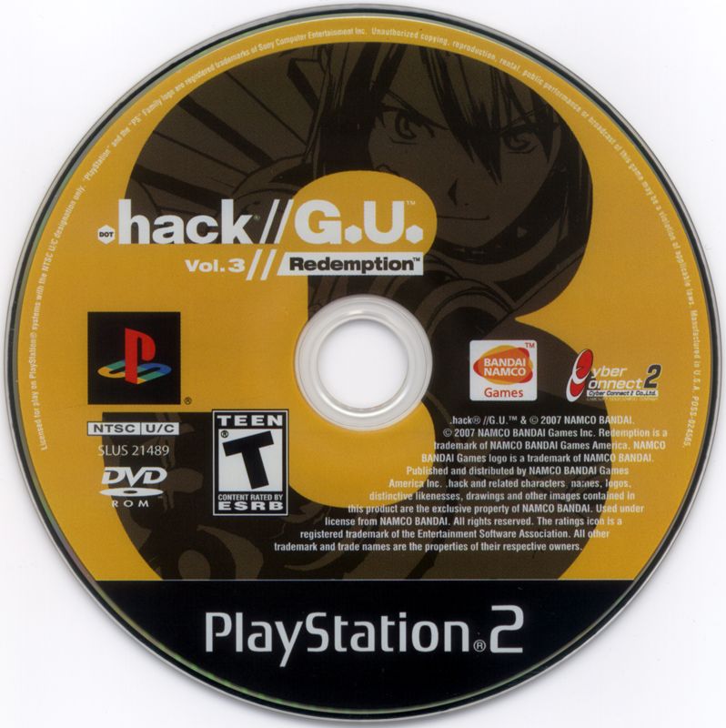 .hack//G.U. Vol. 3//Redemption | PlayStation 2 | physical media | region=North America | source-country=United States | zypher-v2 | moby-6dff4bba31e2 | Data by MobyGames.com