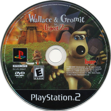 
Wallace & Gromit in Project Zoo | PlayStation 2 | physical media | Region: North America | source-country=United States | Data by MobyGames.com