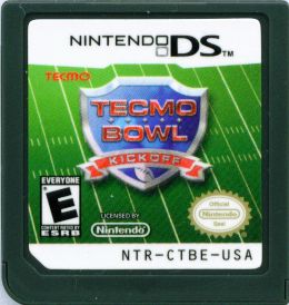 
Tecmo Bowl Kickoff | Nintendo DS | physical media | Data by MobyGames.com