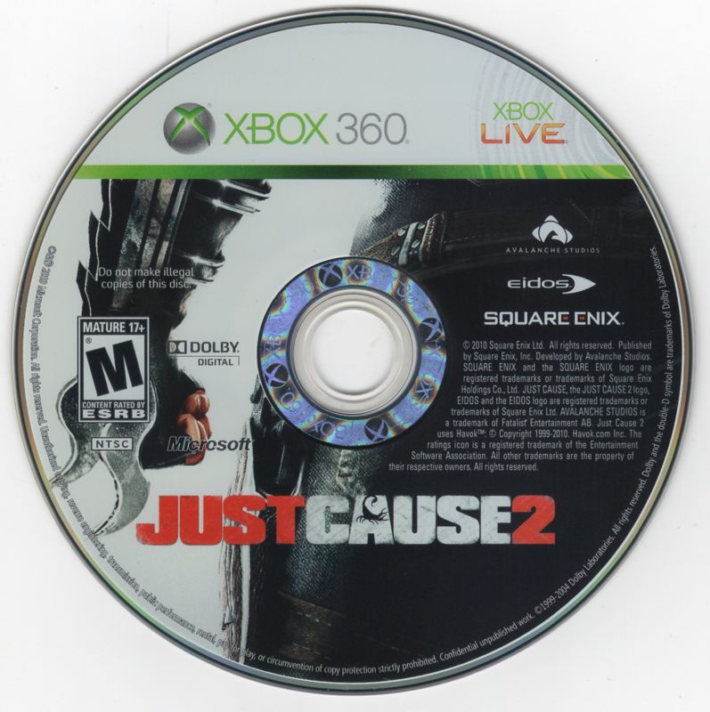 
Just Cause 2 | Xbox 360 | physical media | Data by MobyGames.com
