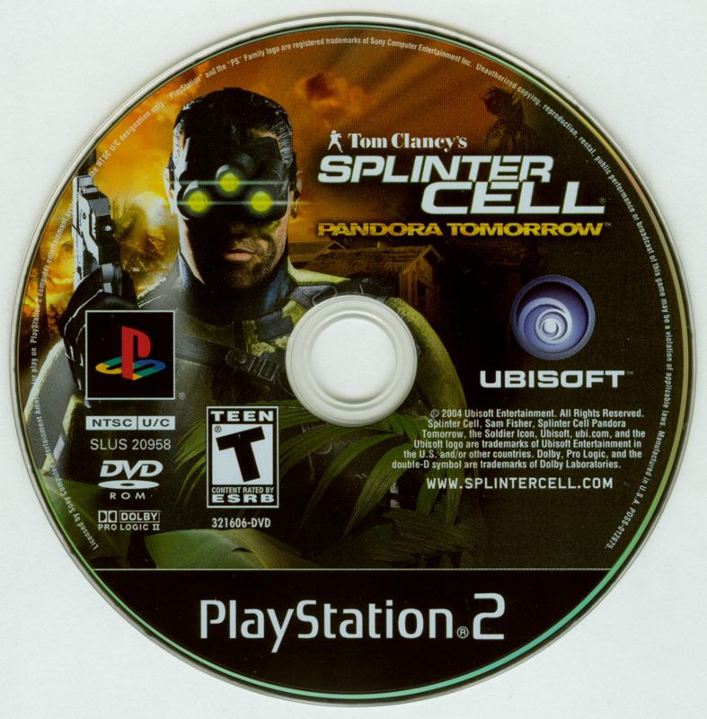 
Tom Clancy's Splinter Cell: Pandora Tomorrow | PlayStation 2 | physical media | Data by MobyGames.com