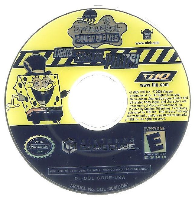
SpongeBob SquarePants: Lights, Camera, Pants! | GameCube | physical media | Data by MobyGames.com