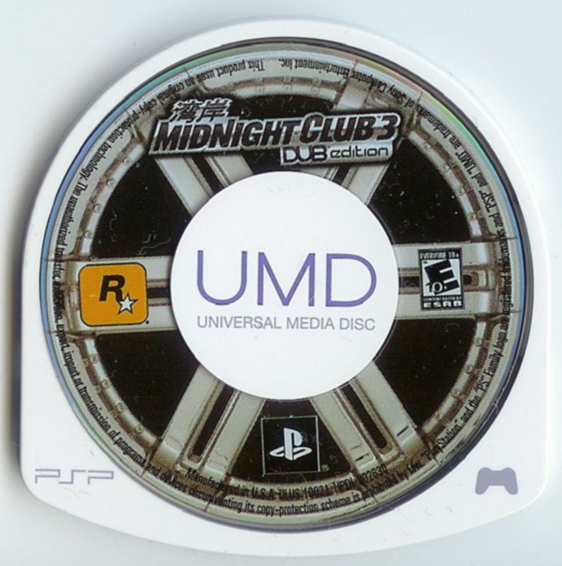 
Midnight Club 3: DUB Edition | PSP | physical media | Data by MobyGames.com