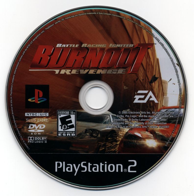 
Burnout: Revenge | PlayStation 2 | physical media | Region: North America | source-country=Canada,United States | Data by MobyGames.com