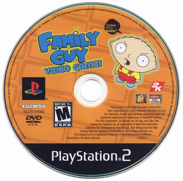 
Family Guy Video Game! | PlayStation 2 | physical media | Data by MobyGames.com