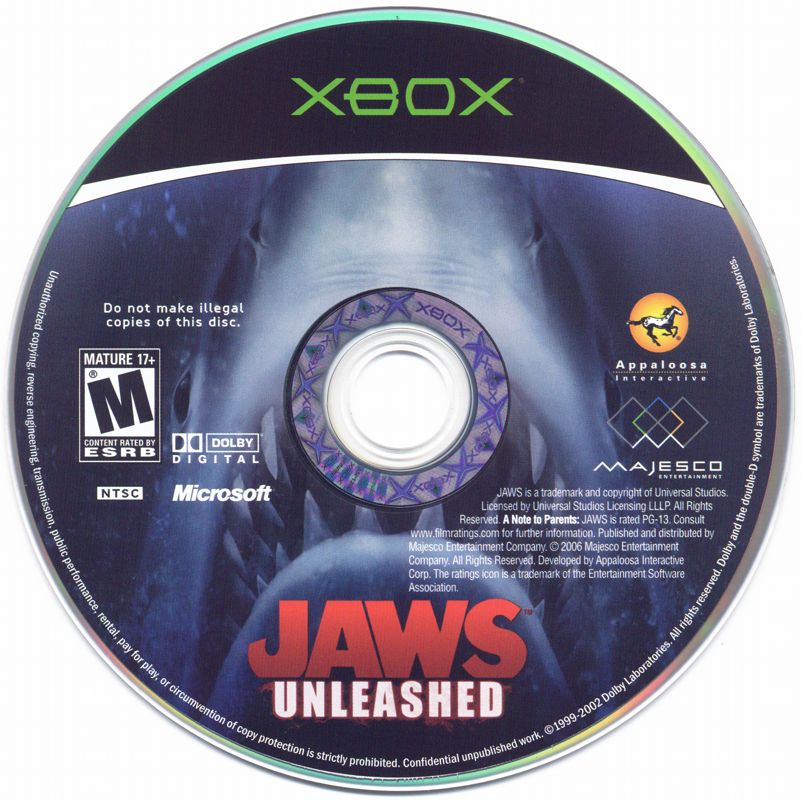 
Jaws: Unleashed | Xbox | physical media | Data by MobyGames.com