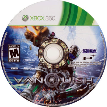 Vanquish | Xbox 360 | physical media | region=North America | source-country=United States | zypher-v2 | moby-548c15273b37 | Data by MobyGames.com