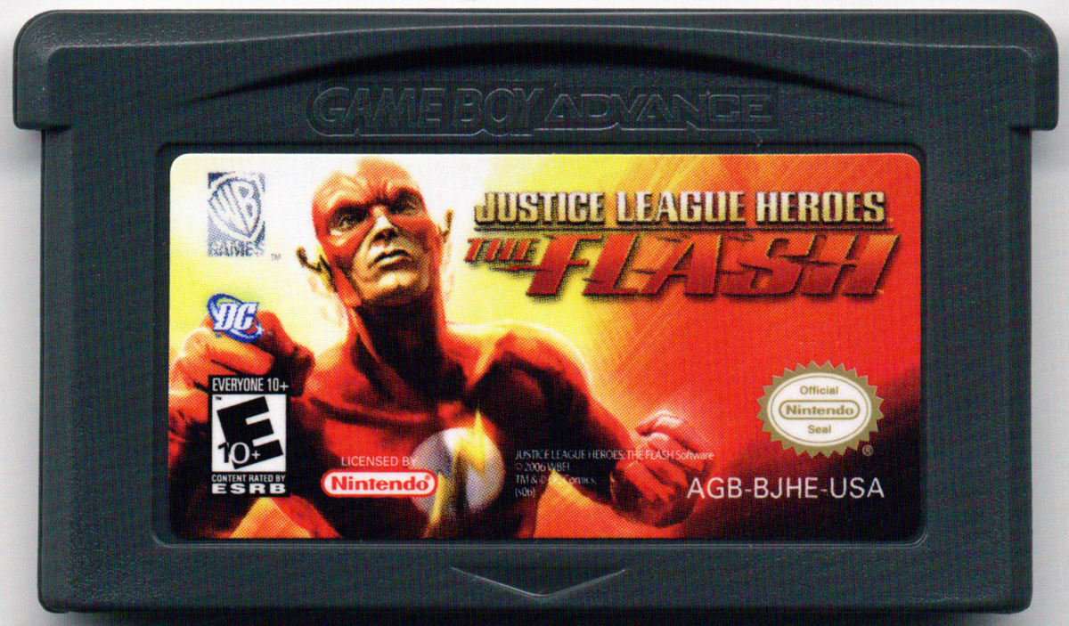 Justice League Heroes: The Flash | Game Boy Advance | physical media | region=North America | source-country=Canada,United States | zypher-v2 | moby-9581c1bc478b | Data by MobyGames.com