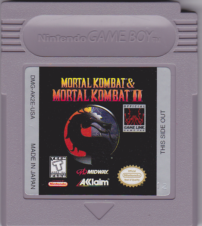 
Mortal Kombat & Mortal Kombat II | Game Boy | game disc 1 of 1 | Data by MobyGames.com