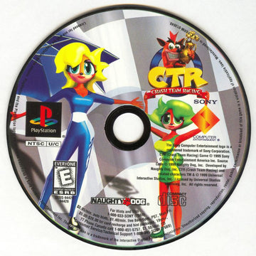CTR: Crash Team Racing | PlayStation | physical media | region=North America | source-country=Canada,United States | zypher-v2 | moby-e7270422bb7c | Data by MobyGames.com