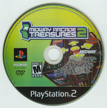 
Midway Arcade Treasures 2 | PlayStation 2 | physical media | Data by MobyGames.com