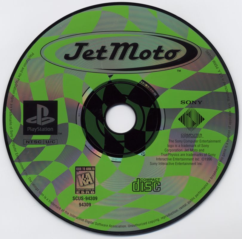 Jet Moto | PlayStation | physical media | region=North America | source-country=United States | zypher-v2 | moby-e5d7cf7eae9b | Data by MobyGames.com
