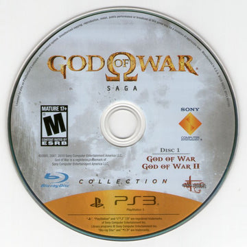 God of War: Saga | PlayStation 3 | physical media | region=North America | source-country=Canada,Mexico,United States | zypher-v2 | moby-259aaef0f21f | Data by MobyGames.com