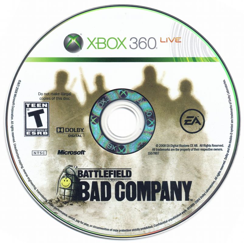 Battlefield: Bad Company | Xbox 360 | physical media | region=North America | source-country=United States | zypher-v2 | moby-0aec1d5eafba | Data by MobyGames.com