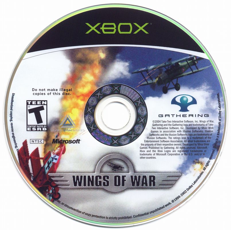 
Wings of War | Xbox | physical media | Data by MobyGames.com
