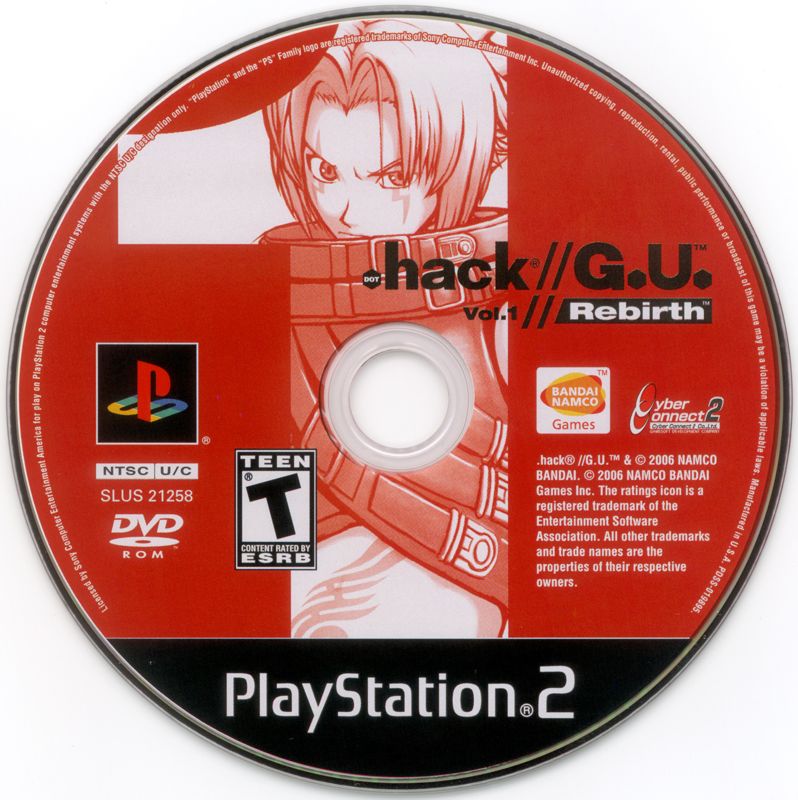 
.hack//G.U. Vol. 1//Rebirth | PlayStation 2 | physical media | Region: North America | source-country=United States | Data by MobyGames.com
