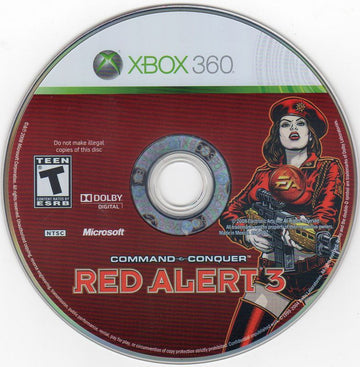 
Command & Conquer: Red Alert 3 | Xbox 360 | physical media | Data by MobyGames.com