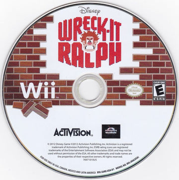 
Wreck-It Ralph | Wii | physical media | Region: North America | source-country=United States | Data by MobyGames.com