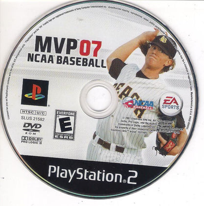 MVP 07: NCAA Baseball | PlayStation 2 | physical media | region=North America | source-country=United States | zypher-v2 | moby-1b82c78b5422 | Data by MobyGames.com