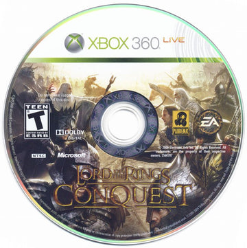 
The Lord of the Rings: Conquest | Xbox 360 | physical media | Data by MobyGames.com