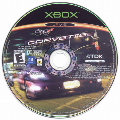 
Corvette | Xbox | physical media | Data by MobyGames.com