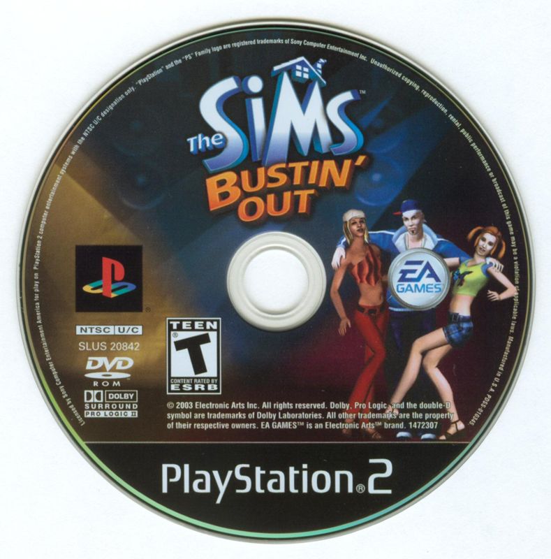 
The Sims: Bustin' Out | PlayStation 2 | physical media | Region: North America | source-country=Canada,United States | Data by MobyGames.com